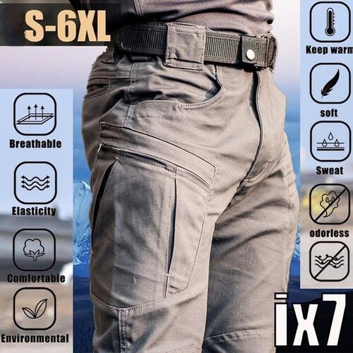 City Tactical Cargo Pants Men Outdoor Hiking Camping Multi P