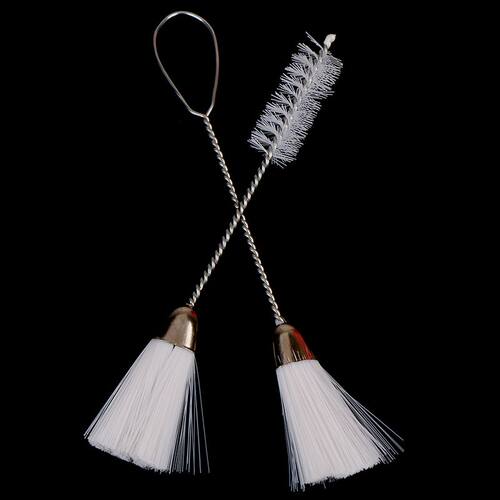 2pcs/lot Double Ended Sewing Machine Cleaning Brush Dust Cle