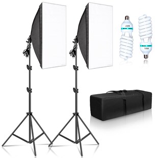 Photography 50x70CM Softbox Lighting Kits Professional Light