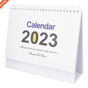 Desktop 2023 English Calendar Plans Recording Calendar Adorn