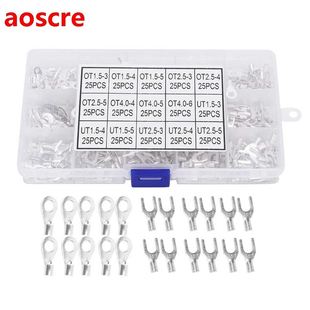 375pcs Electric Wire Cable Connector Cold Pressed Tube Term