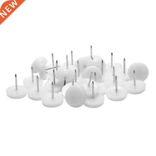 Table Chair Foot Floor Skid Slide Pad Nail Protectors 25mm D