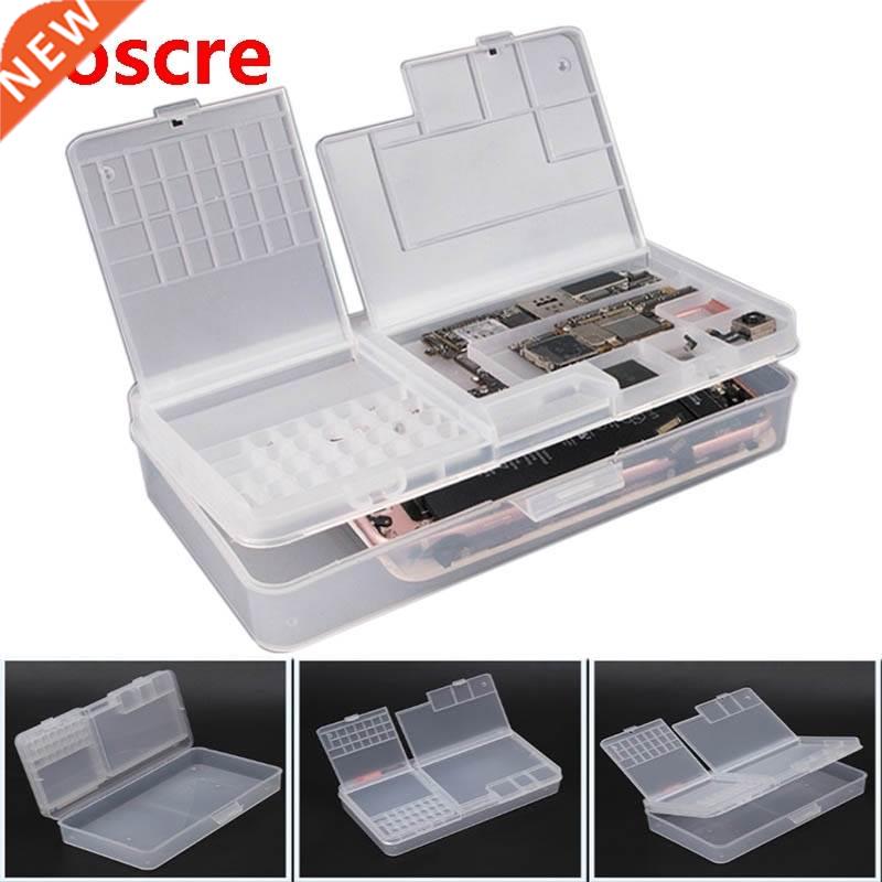 10Pcs/Lot Storage Box For IC Chips Phone LCD Screen Motherbo