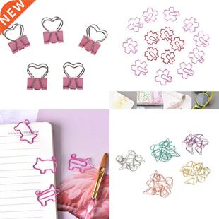 2/4/5/10Pcs Pink Heart Water Drop Pig Shape Cherry Blossoms