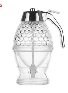 2pcs 200ml Honey Dispenser Acrylic ABS Syrup Dispenser Juice