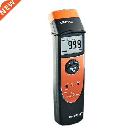 Portable CL2 Chlorine Detector 0~100PPM CL2 Gas Analyzer 0.1