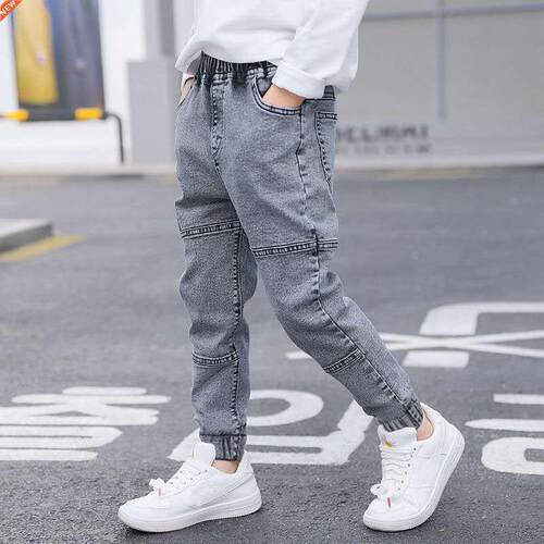 2022 Kids Boys Jeans Baby Clothes Classic Pants Children De