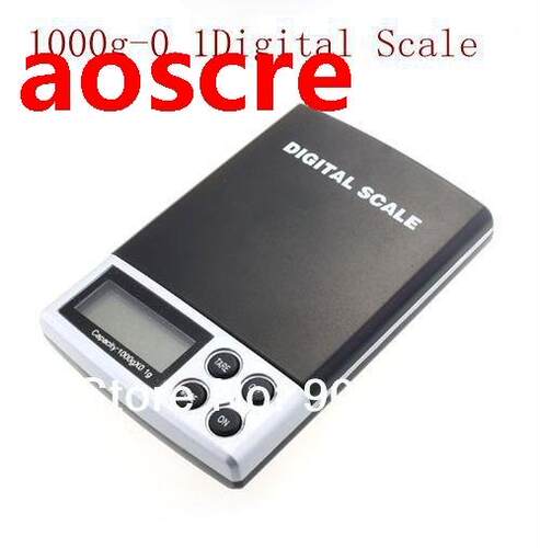 1000g / 0.1g Electronic Digital Jewelry Scales 1000g 0.1 Wei