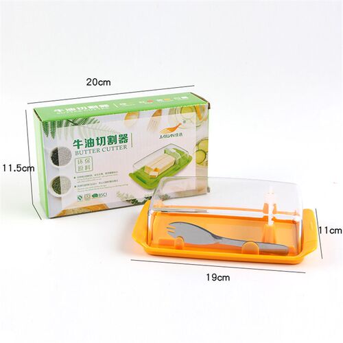 Butter Dish Box Container Cheese Server Sealing Storage Keep