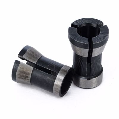 2pcs 6.35mm 8mm Collet Chuck Set with Hardness For Trimming