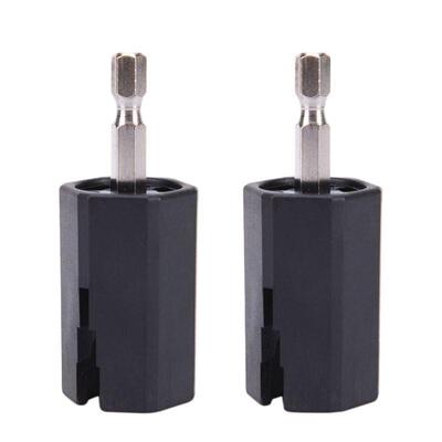 2Pcs String Winder Tuning Peg Puller Replace Electric Drill