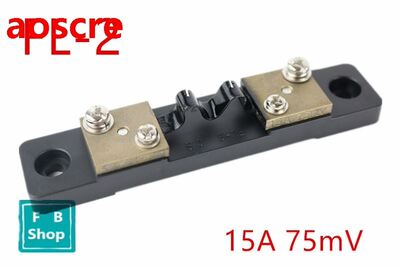 1pcs FL-2 DC 75mV 15A 0.5 Precision current shunt resistor f