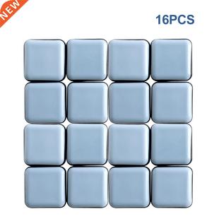 16Pcs Furniture Leg Sliders Pads Self-Adhesive Furniture Mov