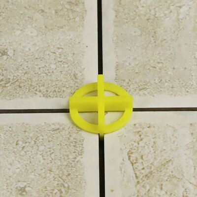 100Pcs Double Size Tile Cross Wedge Positioning Leveling Sys
