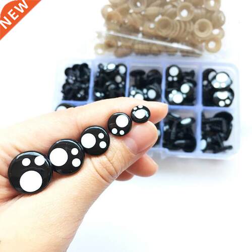 100pcs/box 8-16mm Doll Eyes Cartoon Safety Eyes for Handmade