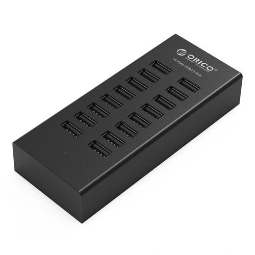 ORICO Powered USB HUB 16 Ports USB 2.0 Extension Multi USB C