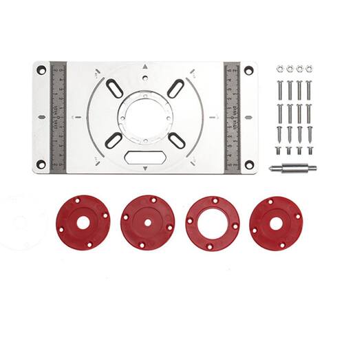 Electric Wood Milling Router Table Insert Plate Universal Fl