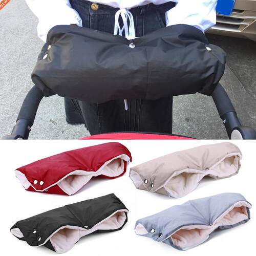 Winter Pram Hand Muff Baby Carriage Pushchair Warm Fur Fleec