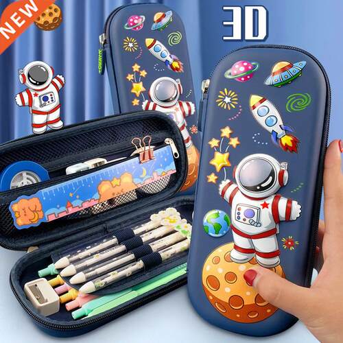 Pencil Case Kawaii School Pencil Cases Stationery Estuche 3D