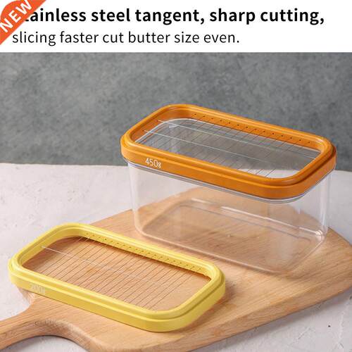 Butter Box Sealing Food Dish Keeper Tool Cheese Storage Tray