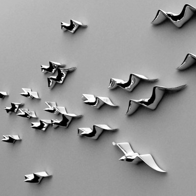 Modern creative wall ceramic Home Accessories seagull Birds