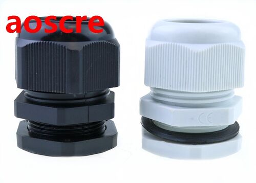 10pcs Nylon plastic cable waterproof joint PG9