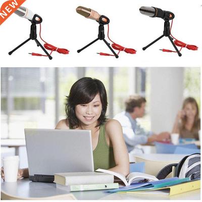 3.5mm Interface Computer Microphone Metal Condenser Recordin