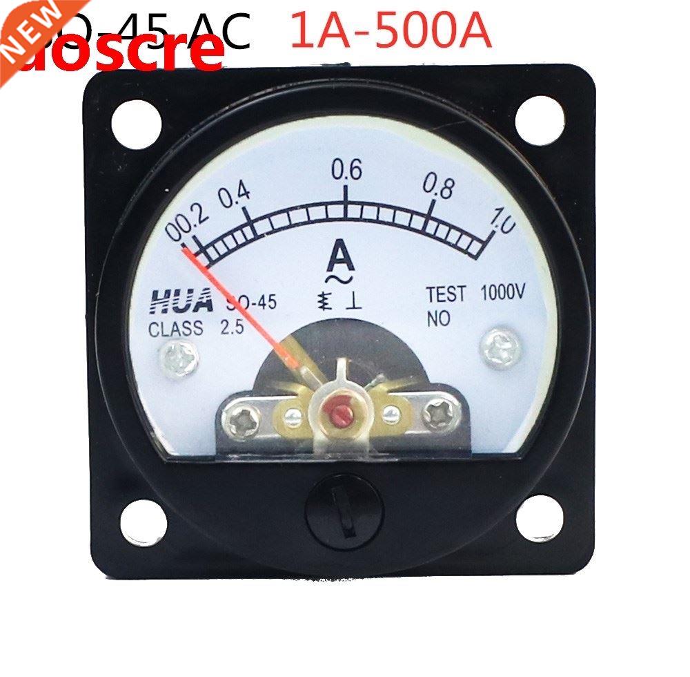 SO-45 AC Analog Ammeter 1A 2A 3A 5A 10A 15A 20A 30A 50A etc,