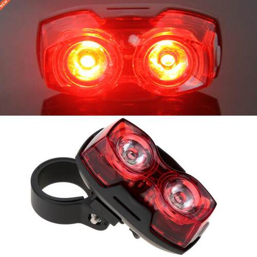 Aubtec 2 LED Bicycle Lantern 400LM Super Bright Cycling Flas