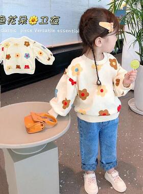 Girls long sleeve T-shirt spring Autumn New Korean cotton Pu