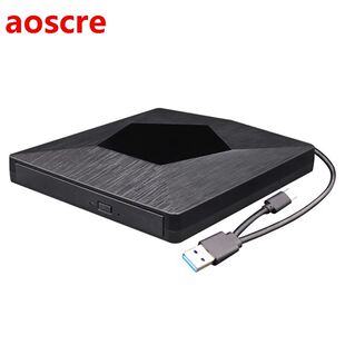 External Dvd Drive Burner Ultra Slim USB 3.0 and Type-C Cd D