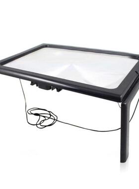 3x Magnification with 4 LED Lp Lens for Reading for the El