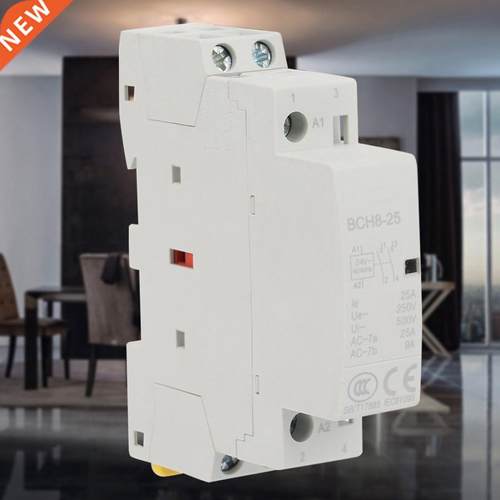 2P 25A 24V 2NO 50/60HZ Dn Ral Household AC Contactor Hgh