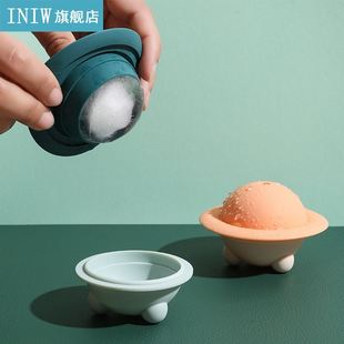 Ice Ball Mold Silicone Beverage Ice Cube Maker Non-stick Reu