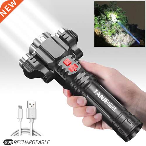 Bright Flashlight Waterproof Camping Cycling Outdoor Camping