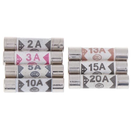 10pcs British Fuses BS136 2 Filling Sand Riot Ceramic Fuse