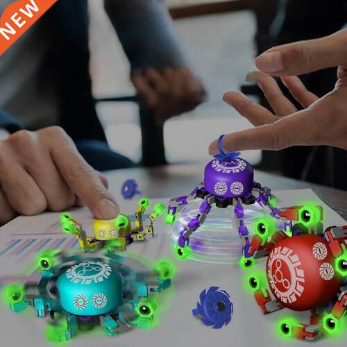 subbt Fidget Spinner Toys Kids DIY Fidget Chain Spinner Chil