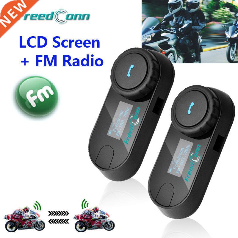 Original FreedConn Updated TCOM-SC BT Bluetooth Motorcycle H