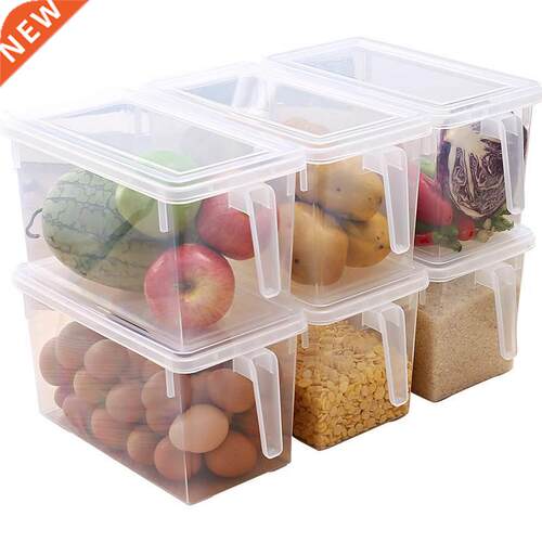 Ossayi Refrigerator Food Storage Container with Lid Stackab