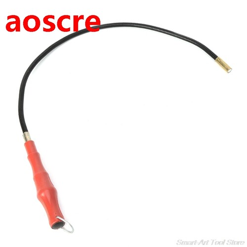 Magnetic Pickup Tool Garage Tool Repair Red Plastic Handle F