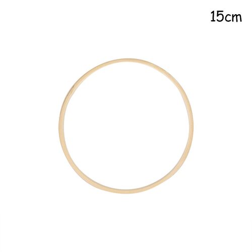 5pcs Catcher Ring Embroidery Hoop Bamboo Circle Round Wooden