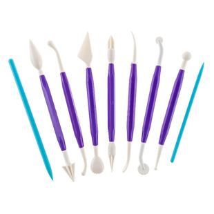 9pcs DIY Crafts Clay Modeling Tools Shaping and Sculpting Cl