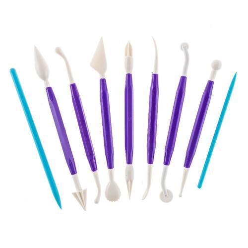 9pcs DIY Crafts Clay Modeling Tools Shaping and Sculpting Cl