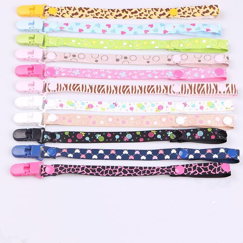 New Baby Pacifier Clip Pacifier Chain Dummy Clip Nipple Hold