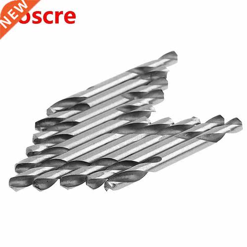 10Pcs 5mm HSS Double Ended Spiral Torsion Drill Tools Drill