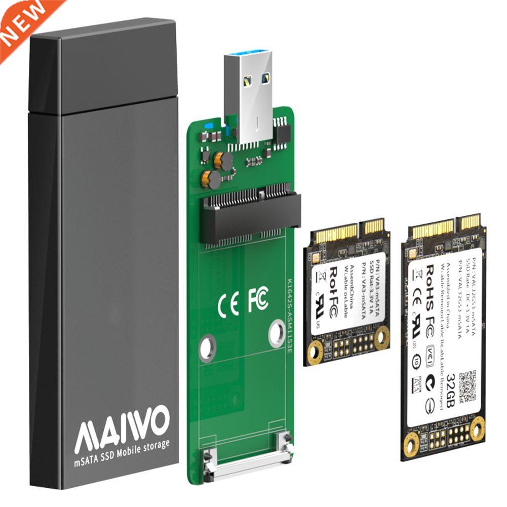 MAIWO K1642S 5Gbps USB 3.0 to MSATA SSD Box Aluminum Alloy M