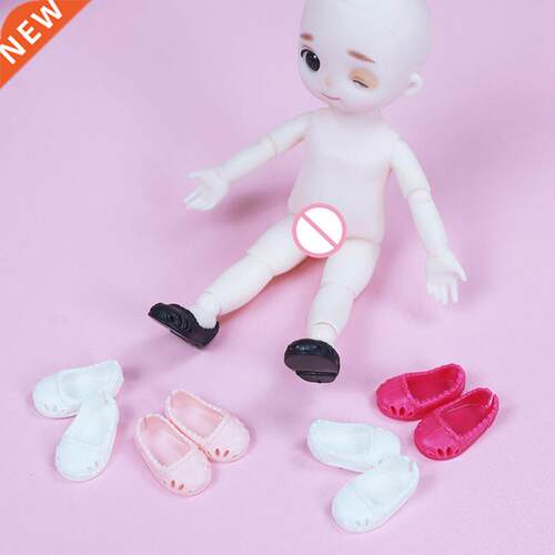 New 4 Pairs High Quality Shoes for 16cm BJD Dolls Stand Othe