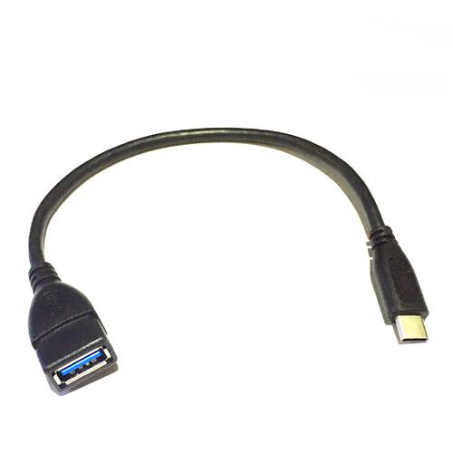 25CM USB 3.1 Type C Male To USB 3.0 A Female Angled Cable Ma