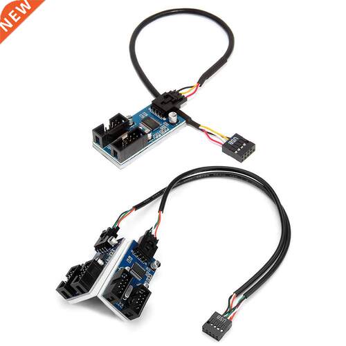 Extension Splitter Cable Desktop Connectors Adapter Port USB