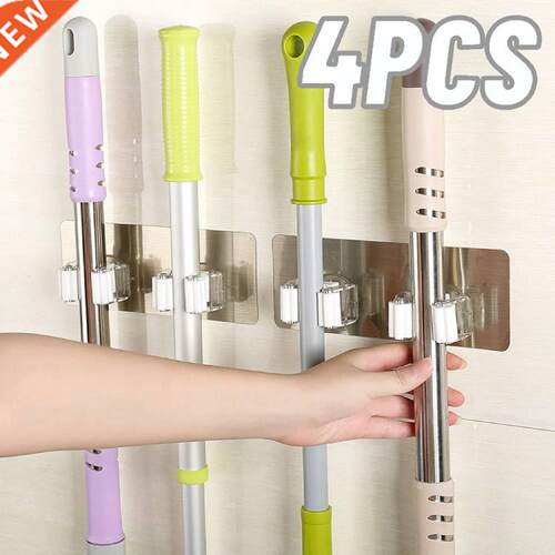 1/2/4PCS Kitchen Bathroom Adhesive Multi-Purpose Hooks Wall